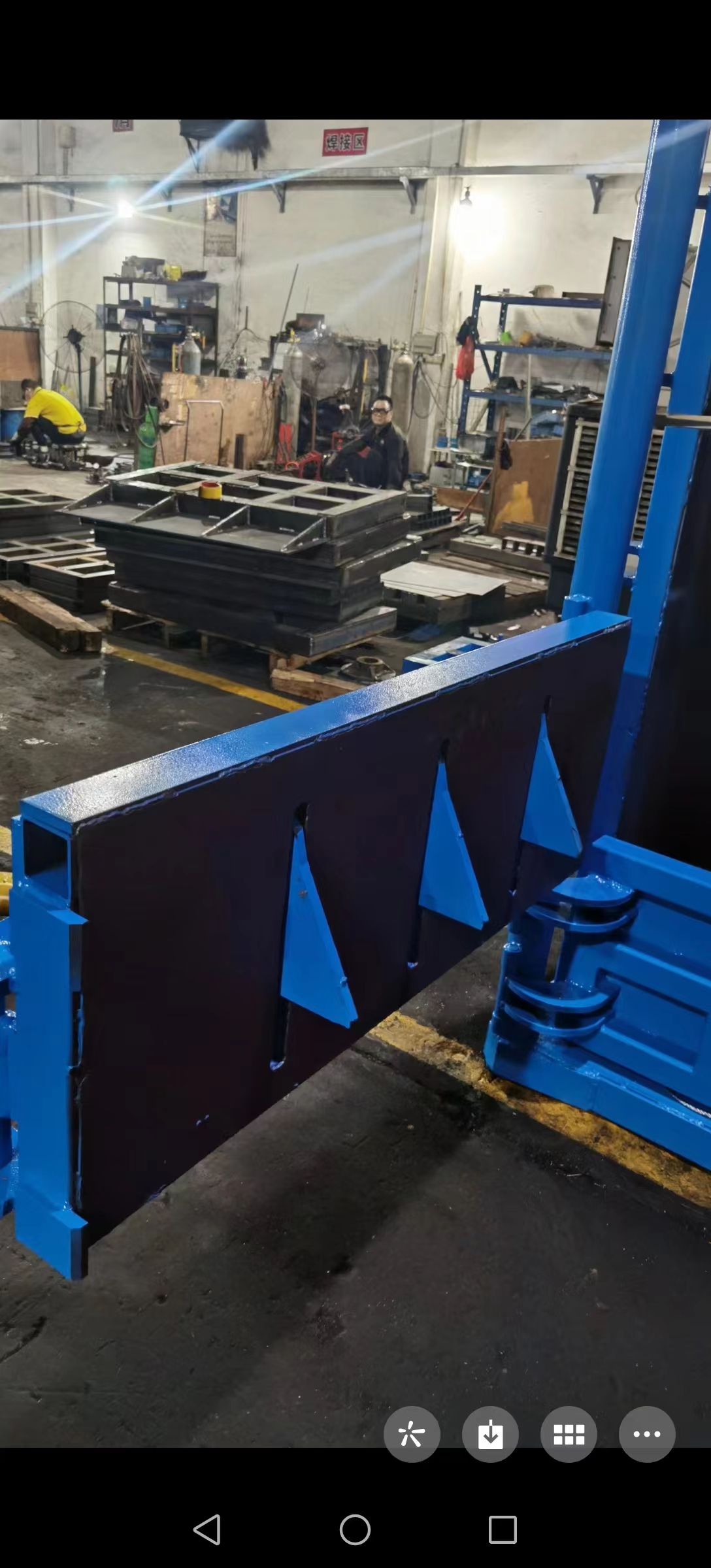 Hydraulic Baling Machine