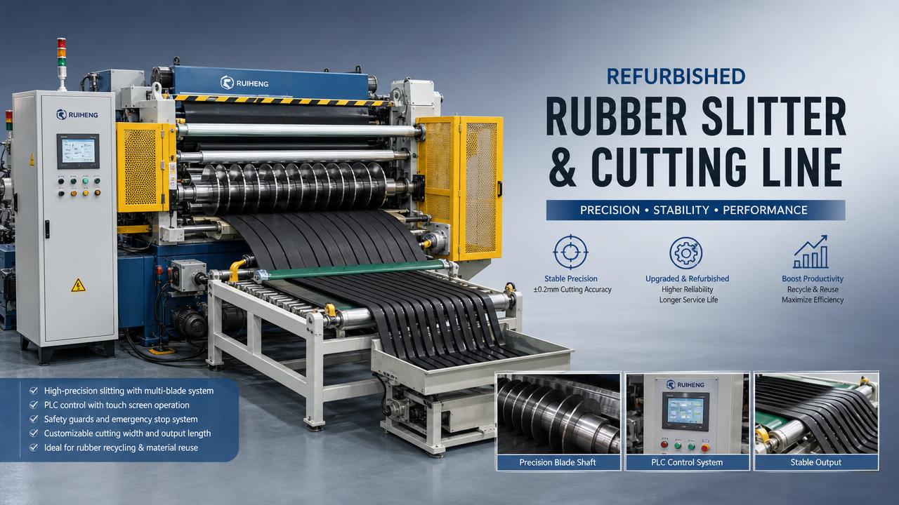 Can an Old Slitting Machine Still Meet Rubber Recycling Needs?