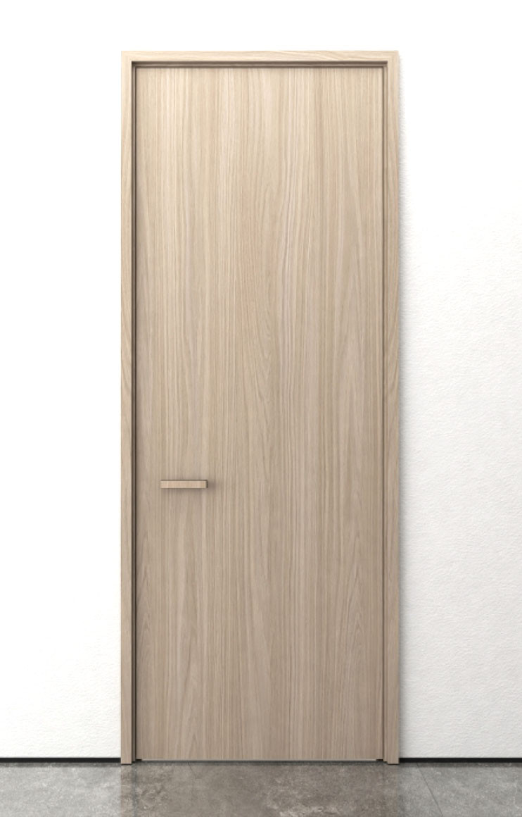 Flat Panel Melamine Door