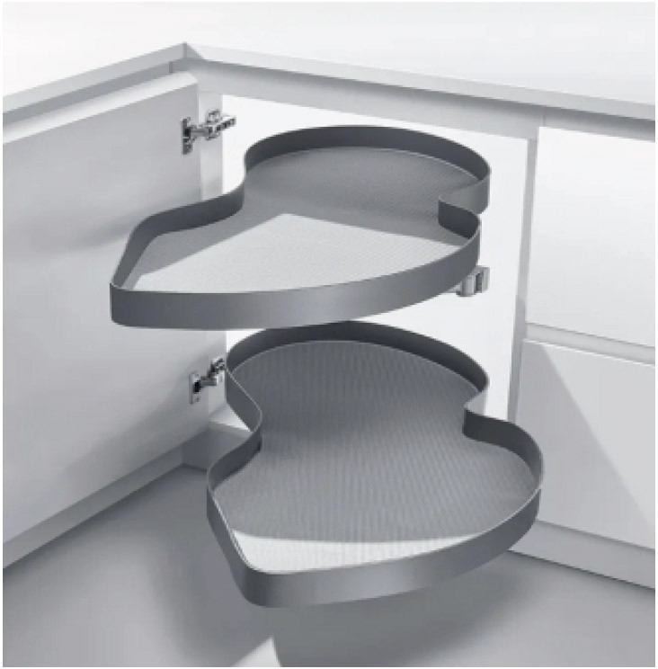 Shearer flying saucer pull-out basket