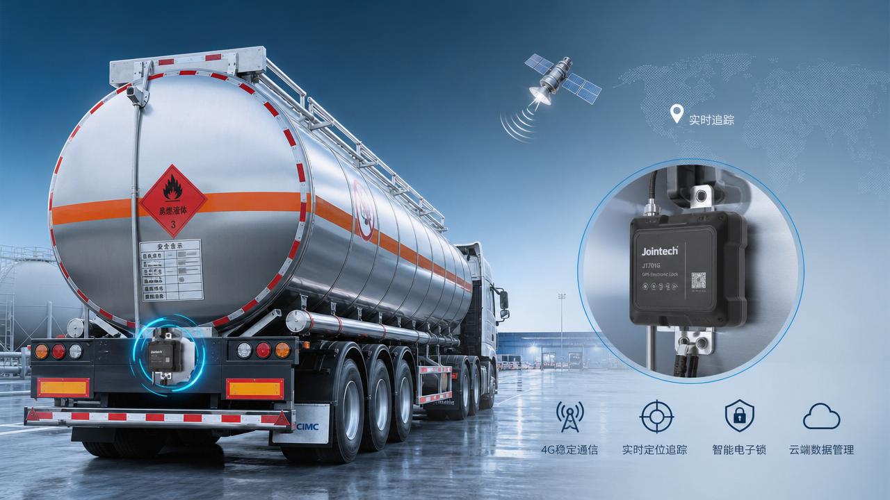 Why does a smart GPS lock disconnect during tanker trips?