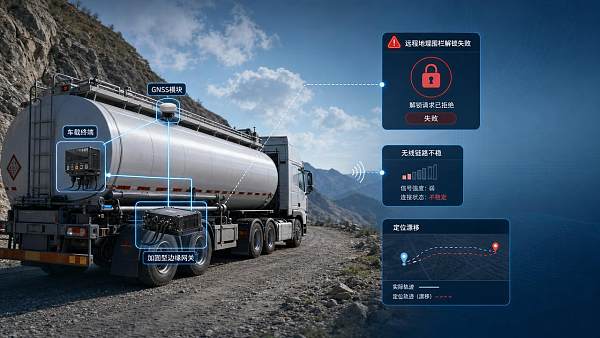 What causes geo-fencing unlock failure in remote tanker routes? What causes geo-fencing unlock failure in remote tanker routes?