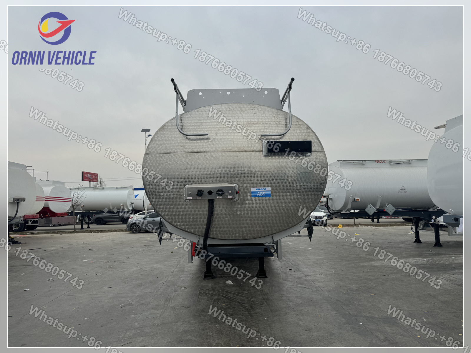 45 m³ Single-Compartment Stainless Steel Oil Tanker Truck