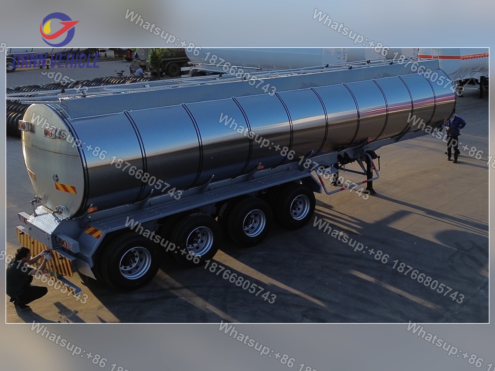 38 m³ Stainless Steel Insulated Palm Oil Tanker