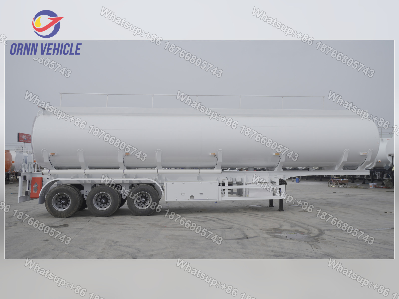 34 m³ 3-Compartment Carbon Steel Oil Tanker