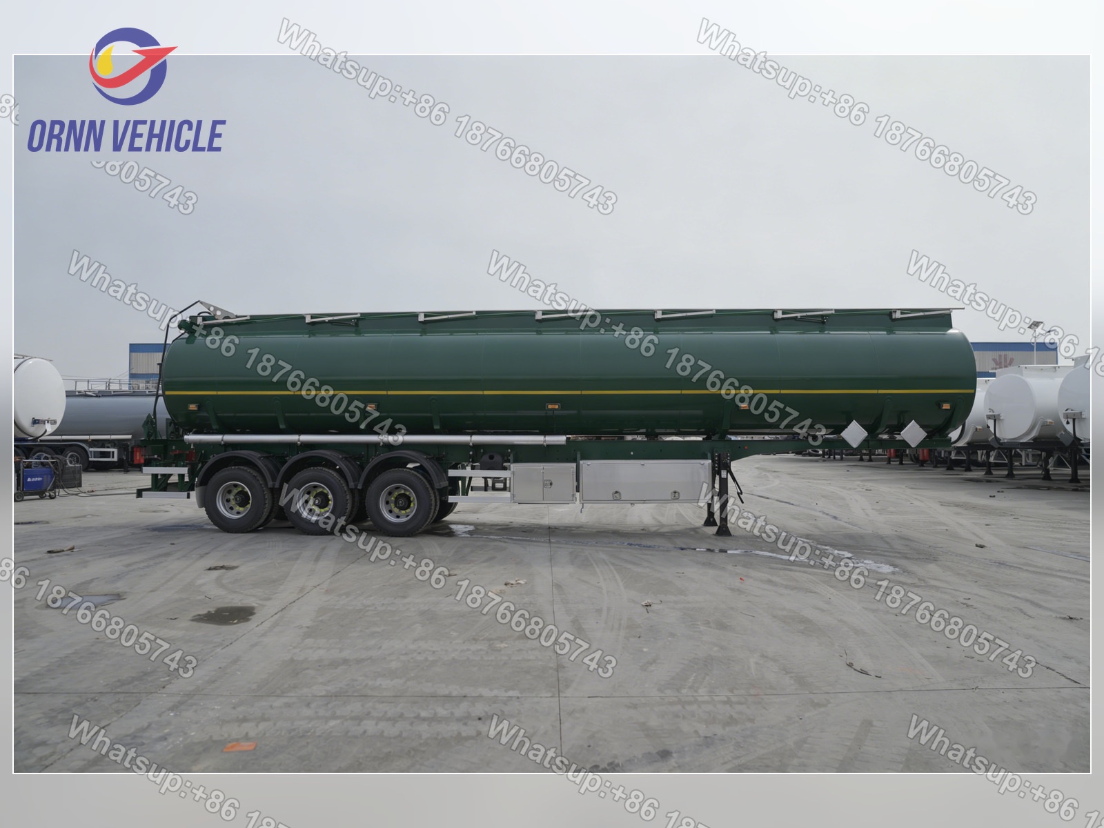 45 m³ 5-Compartment Carbon Steel Fuel Tanker