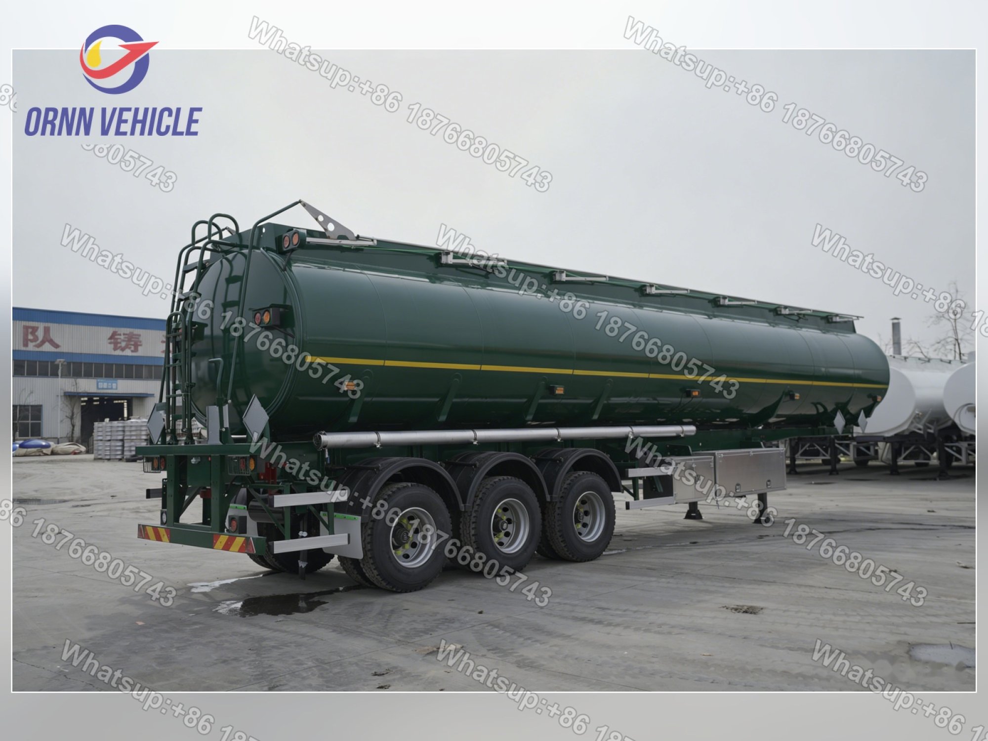 45 m³ 5-Compartment Carbon Steel Fuel Tanker 45 m³ 5-Compartment Carbon Steel Fuel Tanker