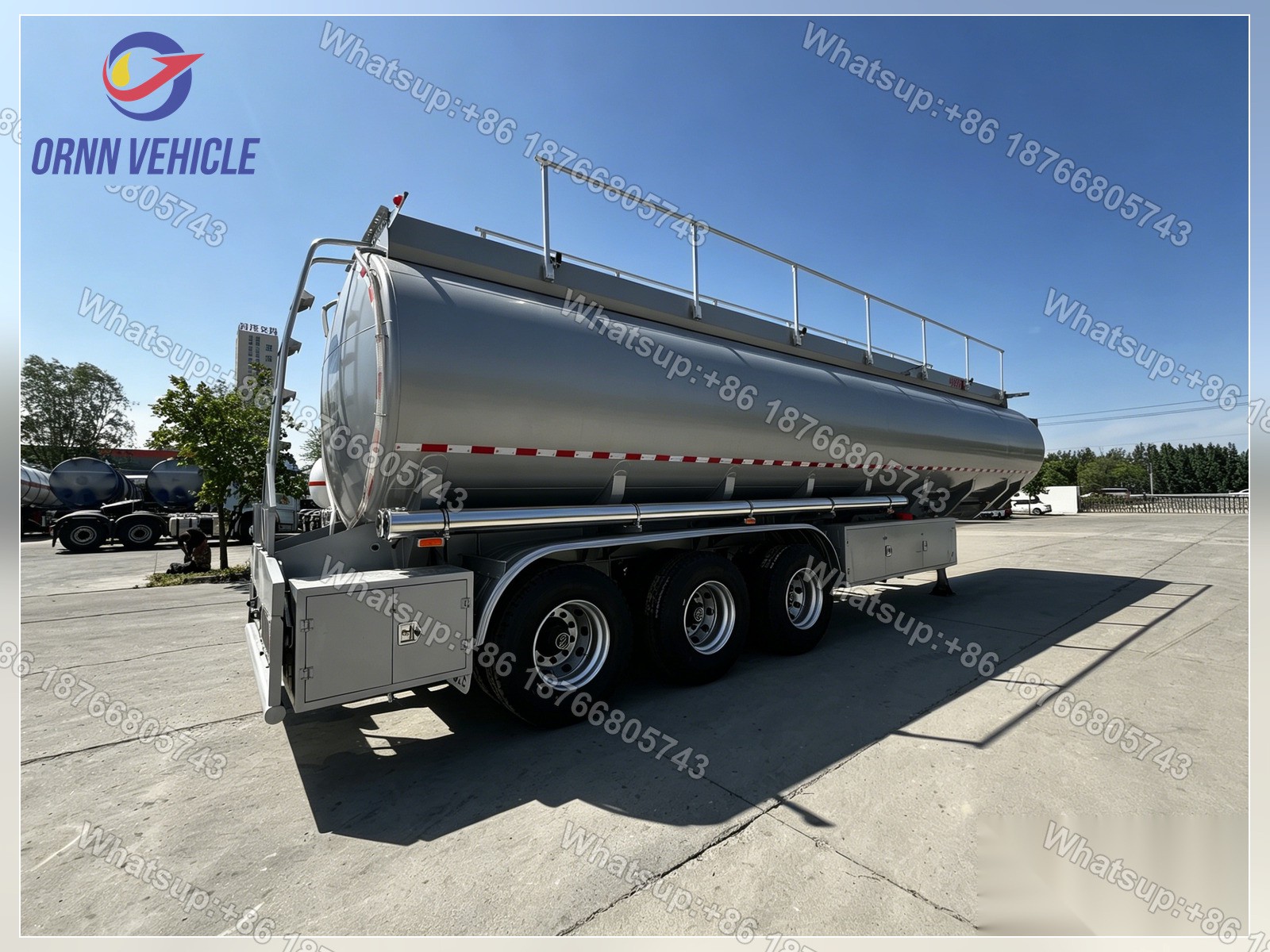 42 m³ Single-Compartment Carbon Steel Fuel Tanker