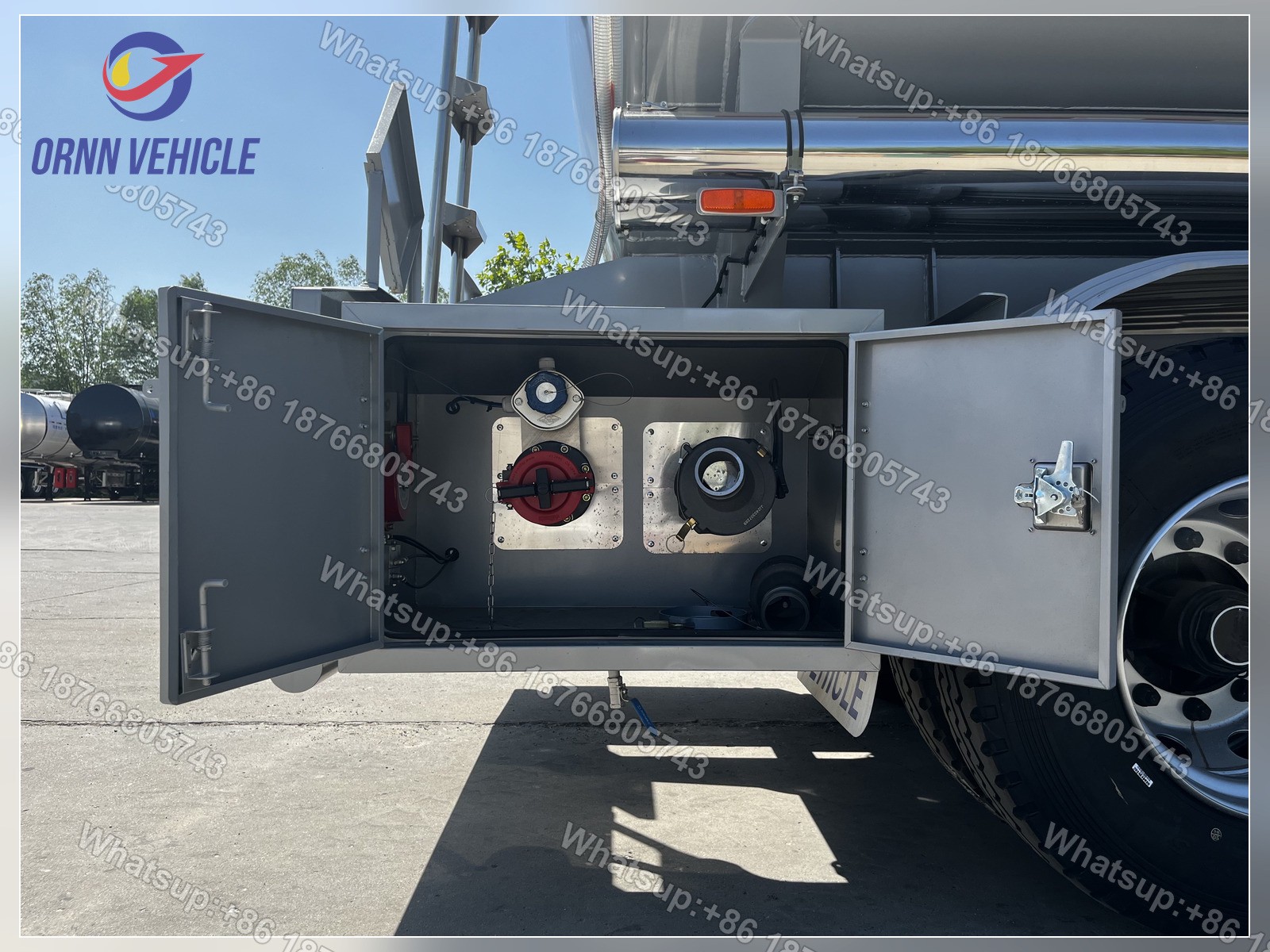 42 m³ Single-Compartment Carbon Steel Fuel Tanker