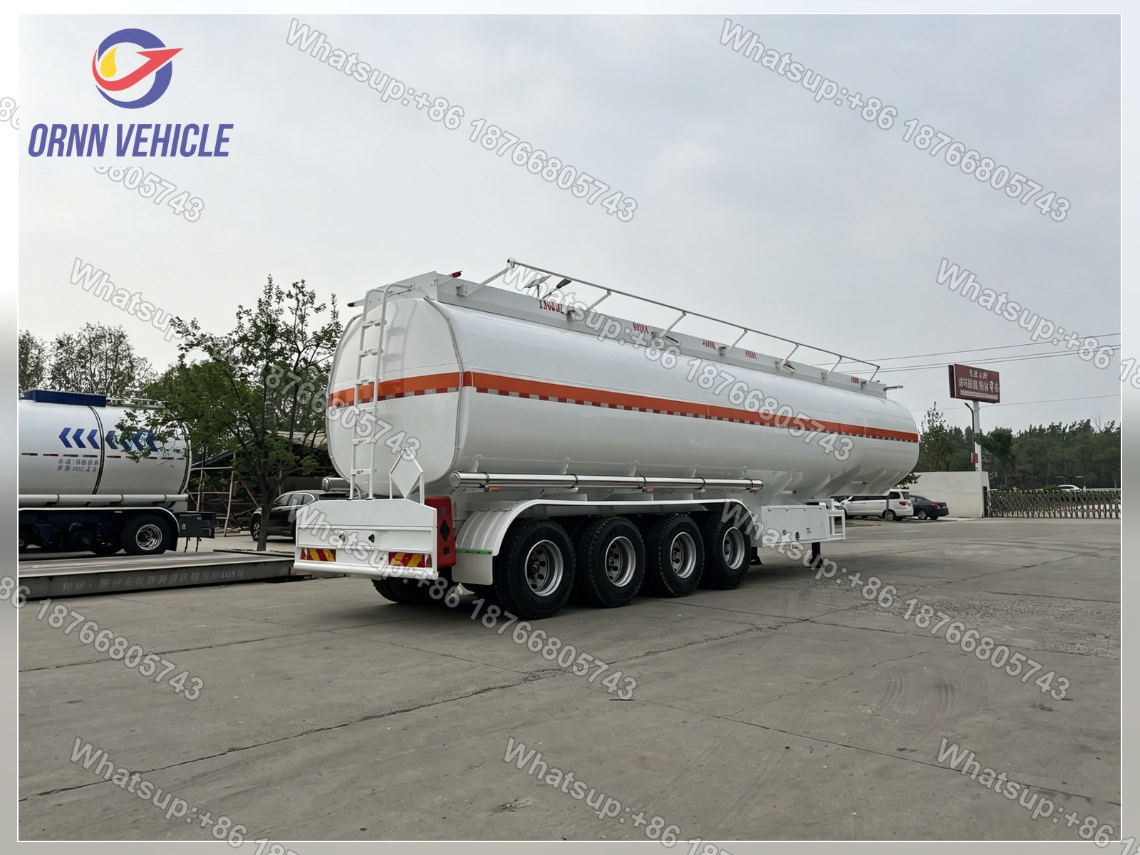 54 m³ 6-Compartment Carbon Steel Fuel Tanker 54 m³ 6-Compartment Carbon Steel Fuel Tanker
