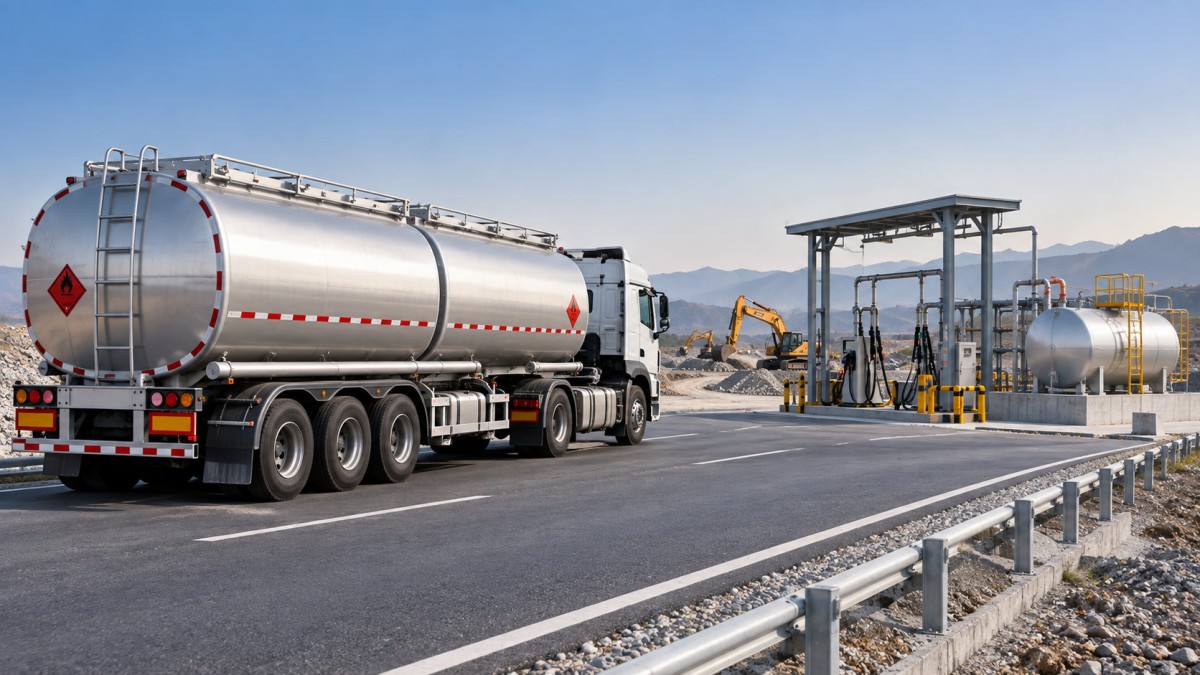 Planning Fleet Routes with a 20 m2 2-Compartment Fuel Tanker Truck Planning Fleet Routes with a 20 m2 2-Compartment Fuel Tanker Truck