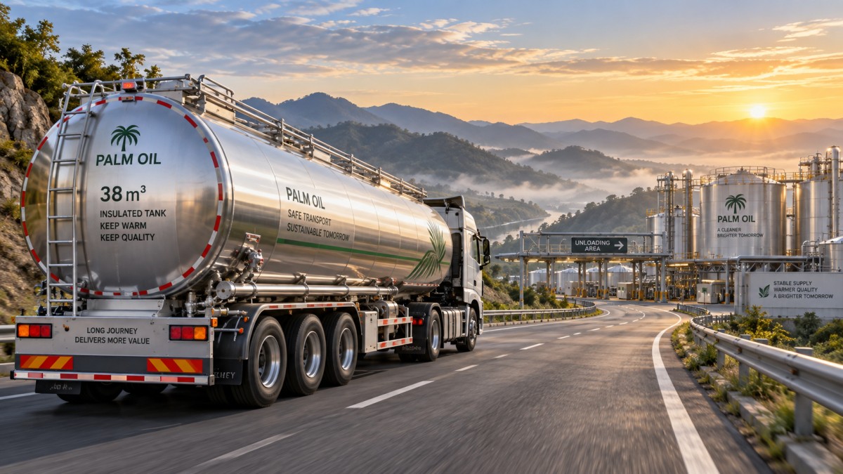 Estimating Heat Loss and Delivery Costs for 38 m3 Palm Oil Tanker Routes Estimating Heat Loss and Delivery Costs for 38 m3 Palm Oil Tanker Routes