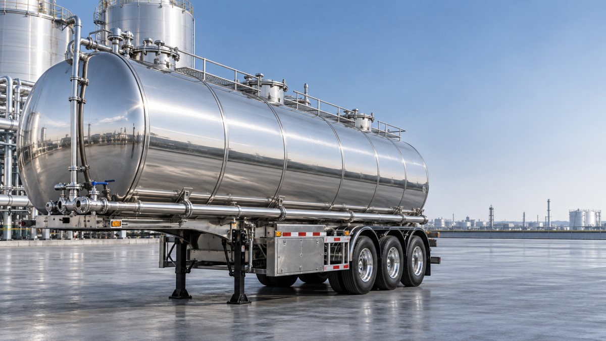 Sélection des nuances d'acier inoxydable pour les applications de citernes de semi-remorques pétrolières