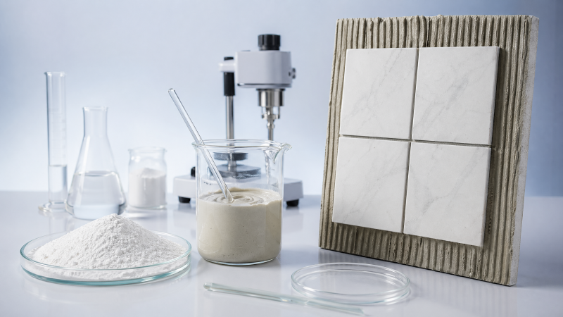 Choosing HPMC for Tile Adhesive Based on Water Retention and Slip Resistance