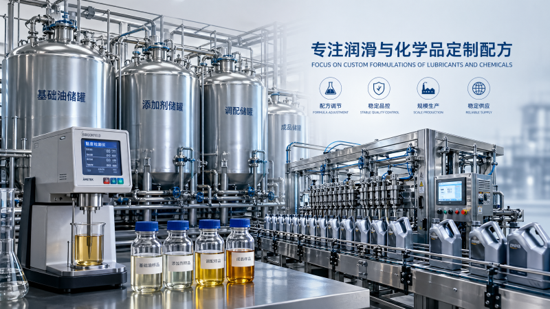 How a Lubricants Manufacturer Supports Custom Formulation Needs