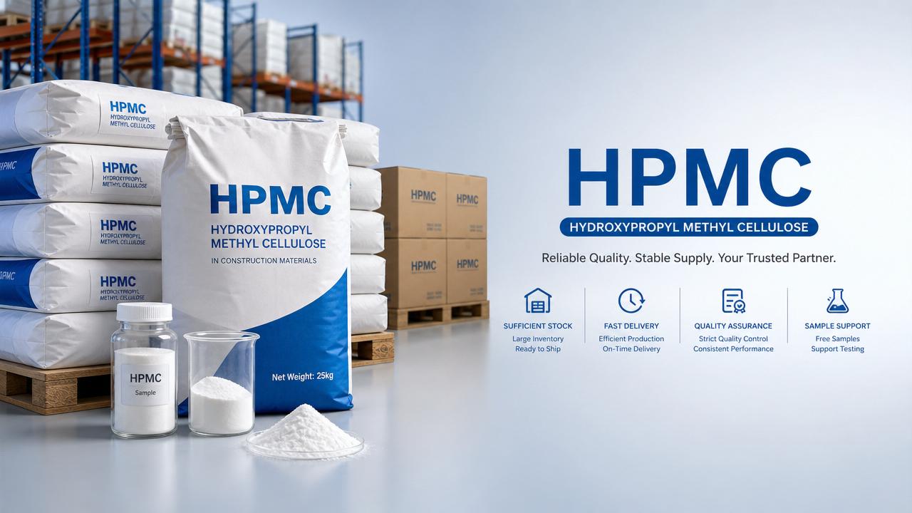 What to Ask an HPMC Supplier About Lead Time, Stock Levels, and Sample Support