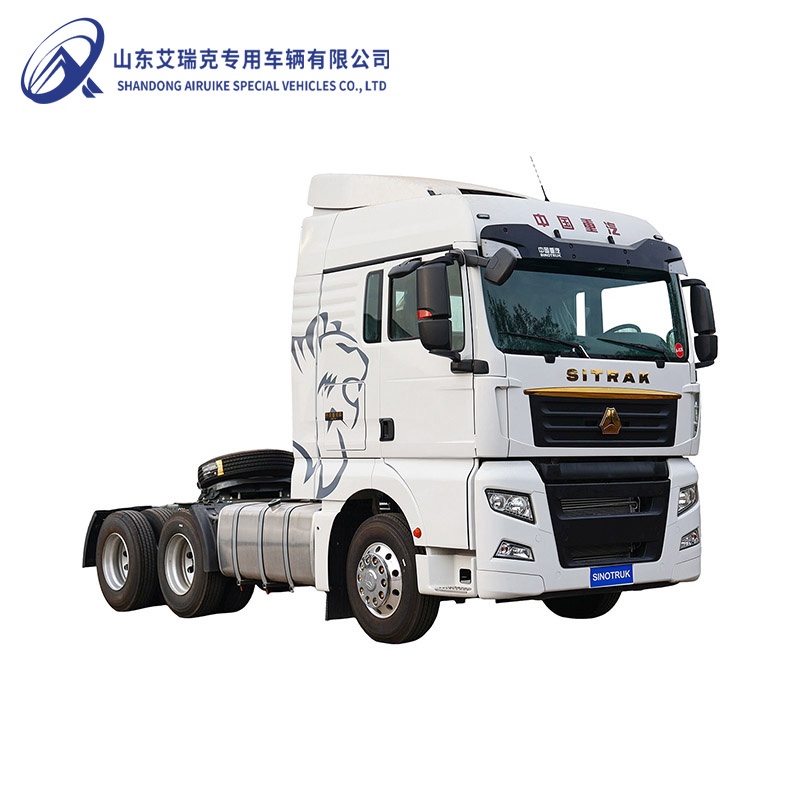 Used Sinotruck HOWO C7H 540HP 6X4 Tractor Truck to Africa