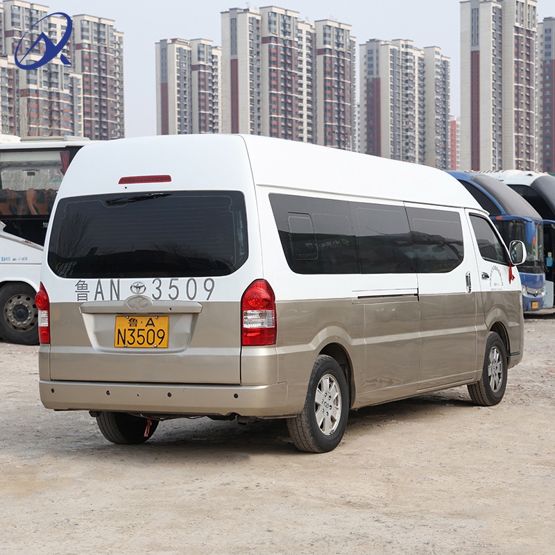 Used Toyota Hiace Coaster Passenger Bus Coach Second Hand 23 seats 13 seats LHD Mid/High Roof Bus