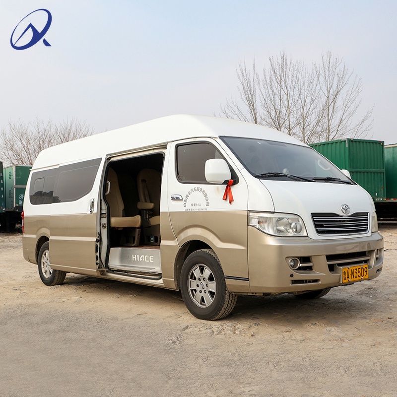 Used Toyota Hiace Business Bus 13 18 Seats high roof 2019 2020 year Left Hand Driver Bus