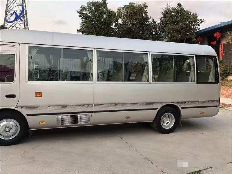 Used Toyota Coaster 20/23/30-Seater 2018 2019 year Diesel Gasoline Engine Bus in Stock
