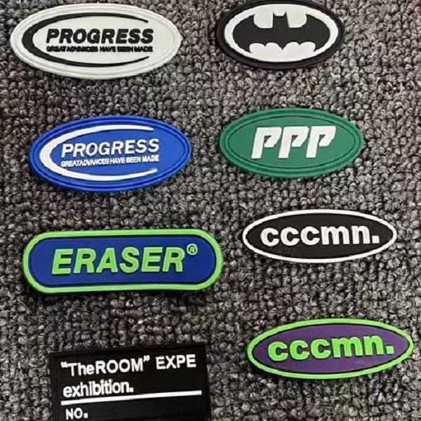 Custom Heat Transfer Labels with Glitter & Rubber Patches
