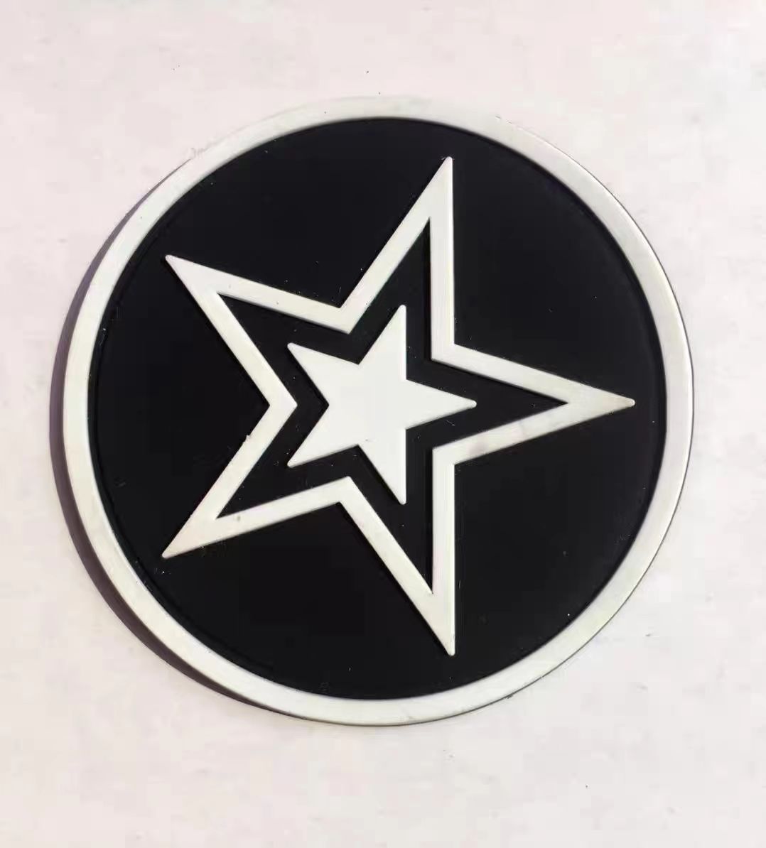 Custom 3D Soft Rubber PVC Clothing stickers