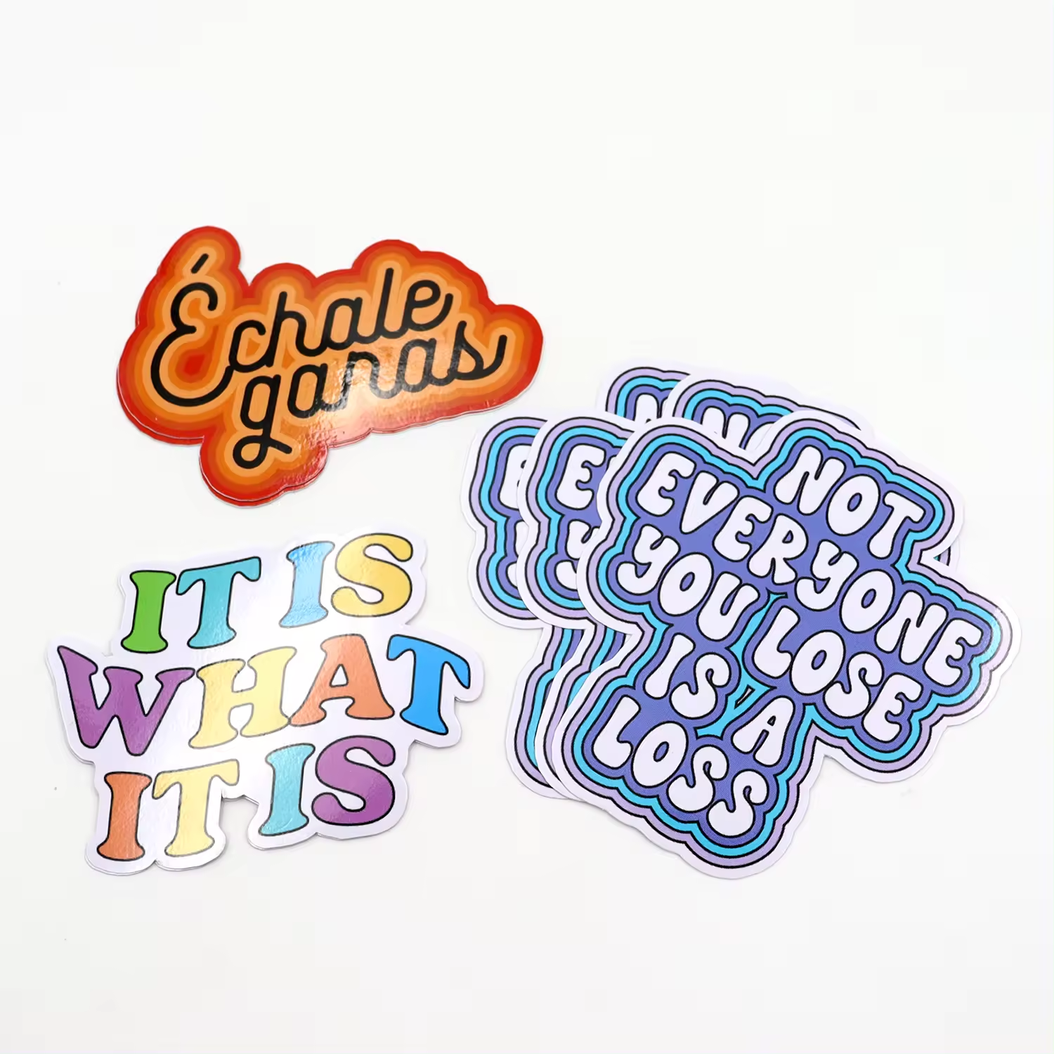 Holographic Anime Stickers Custom