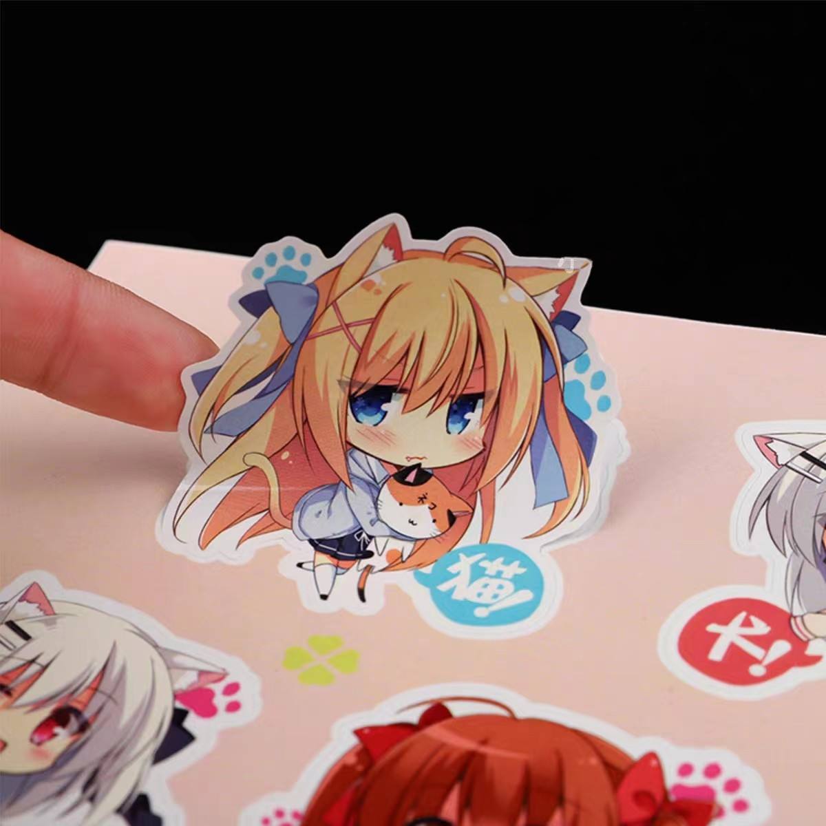 Holographic Anime Stickers Custom