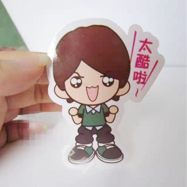 Holographic Anime Stickers Custom