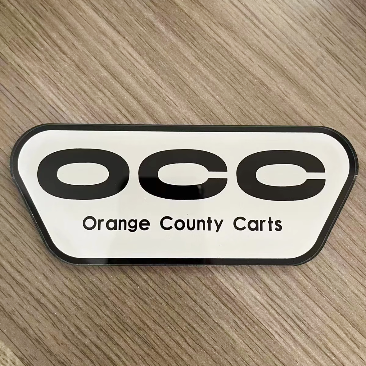 Automotive Acrylic Emblem Stickers