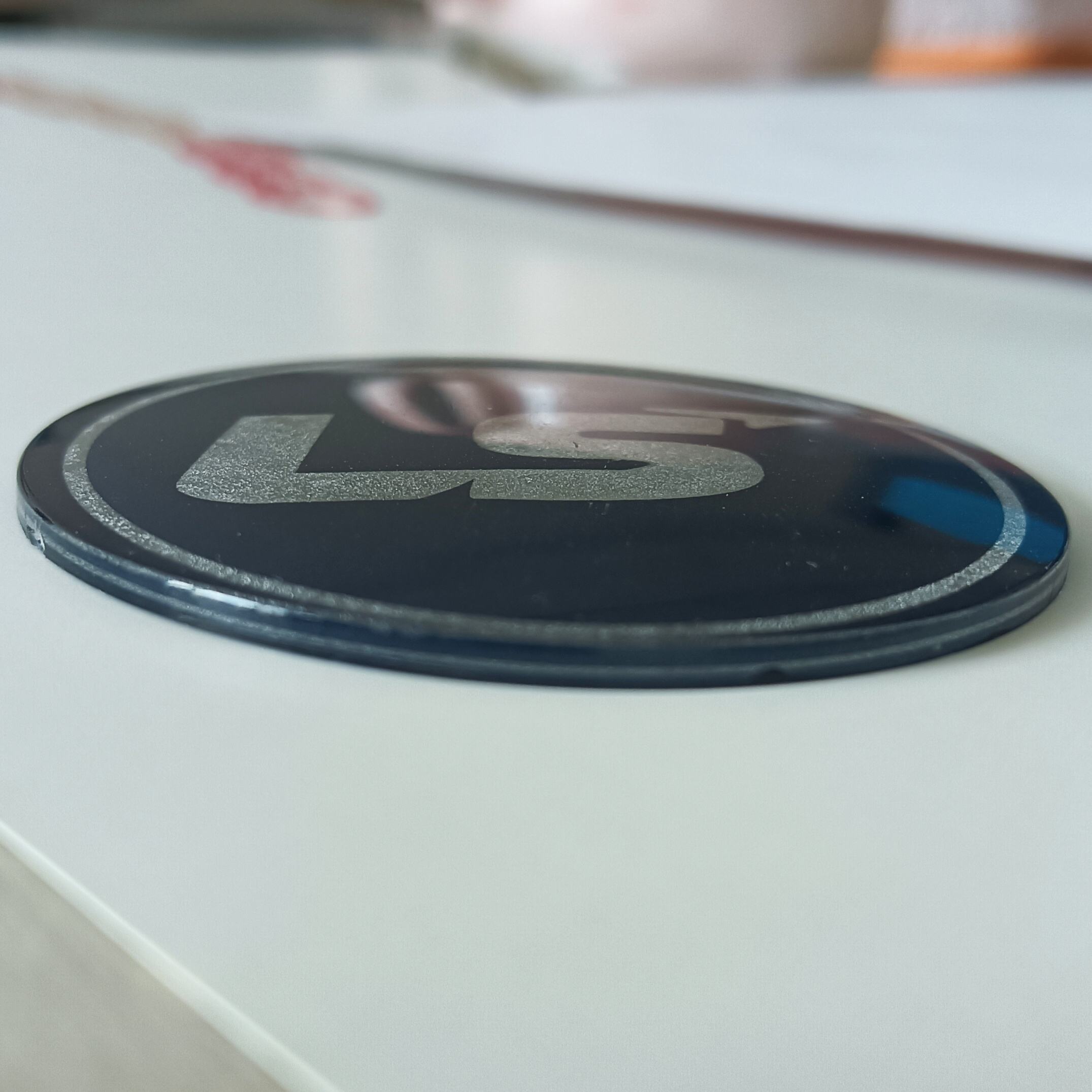 Automotive Acrylic Emblem Stickers