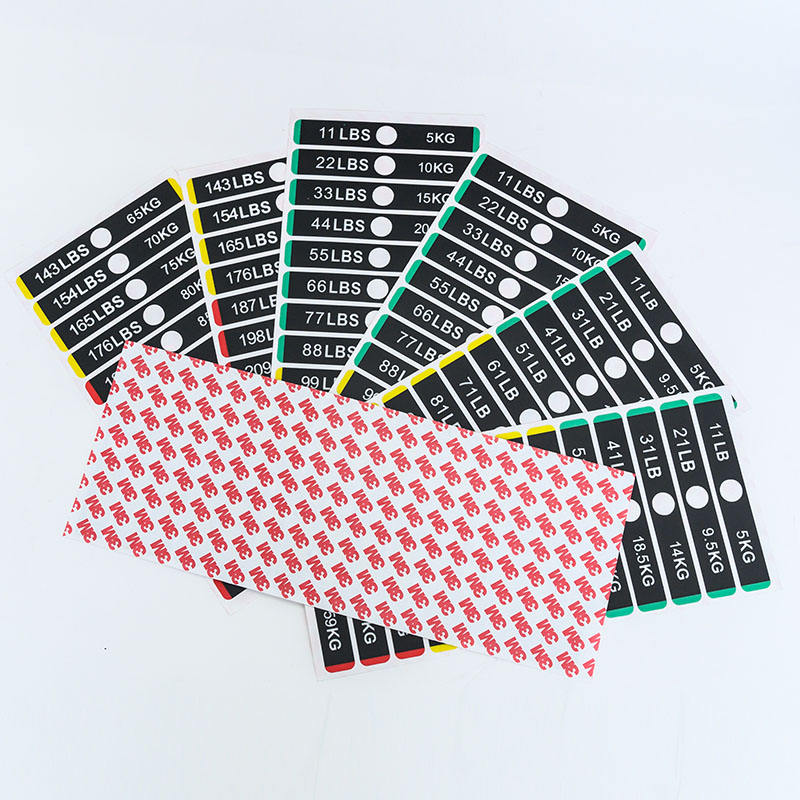 Custom Gym Weight Stack Stickers