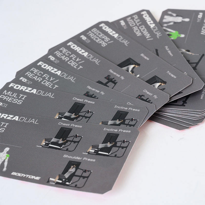 Fitness Equipment Instruction Stickers