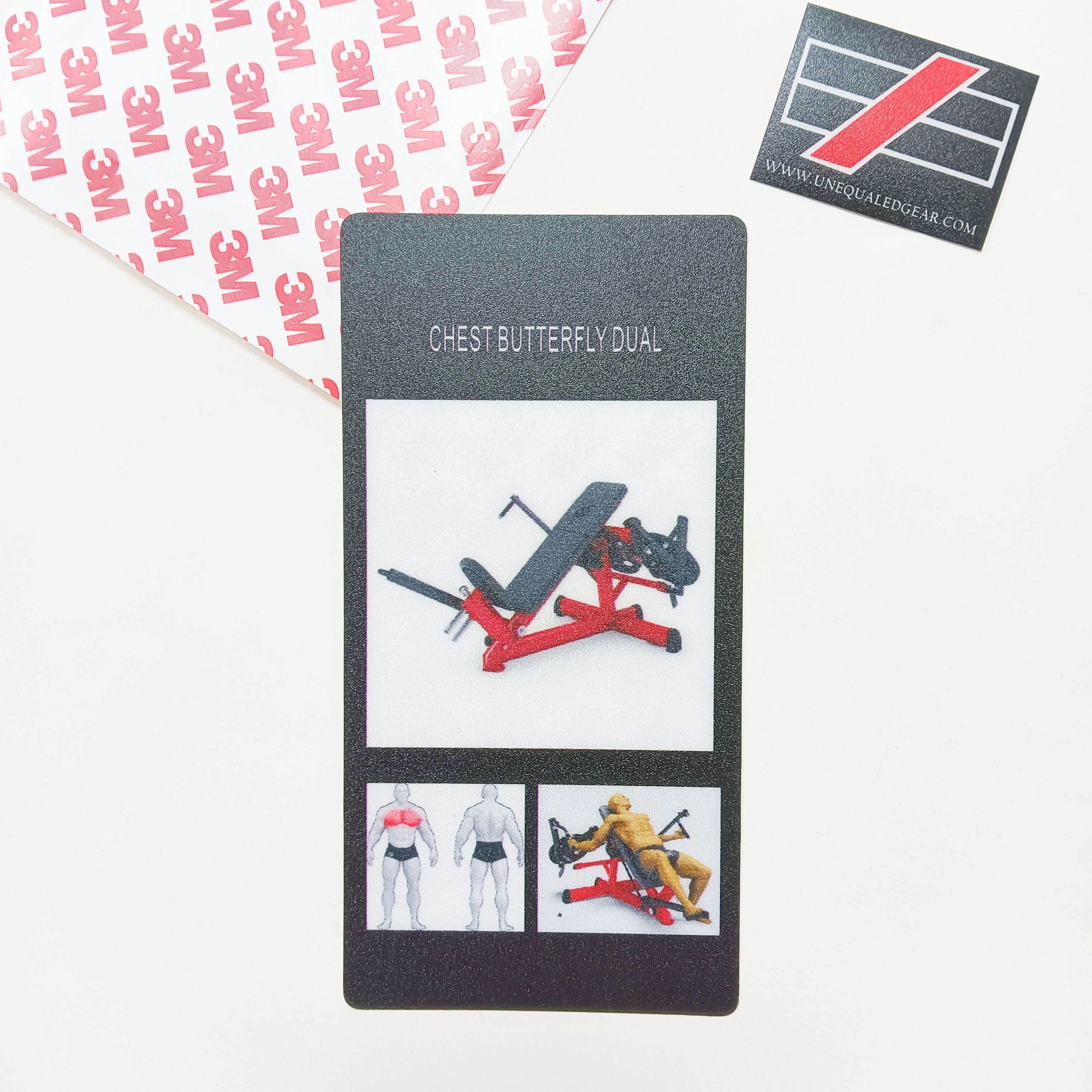 Fitness Equipment Instruction Stickers