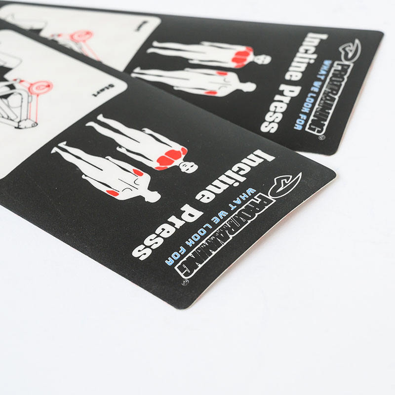 Fitness Equipment Instruction Stickers