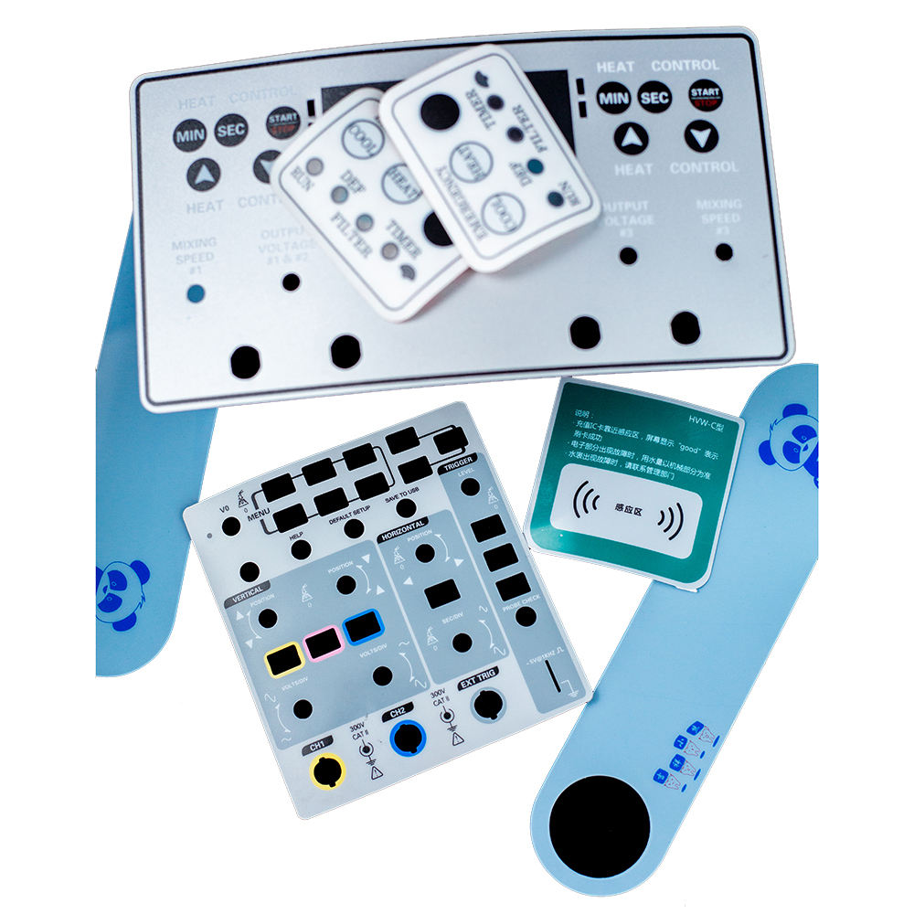 Gym Equipment Control Panel Stickers