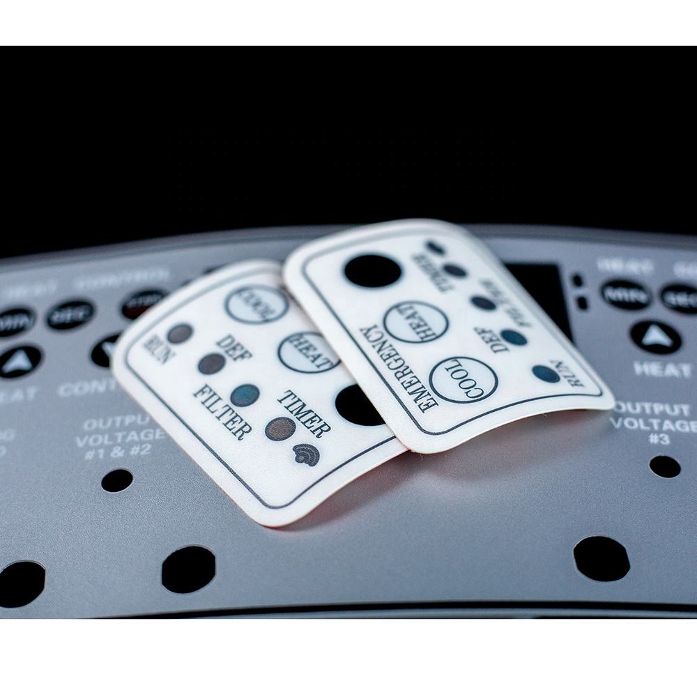 Gym Equipment Control Panel Stickers