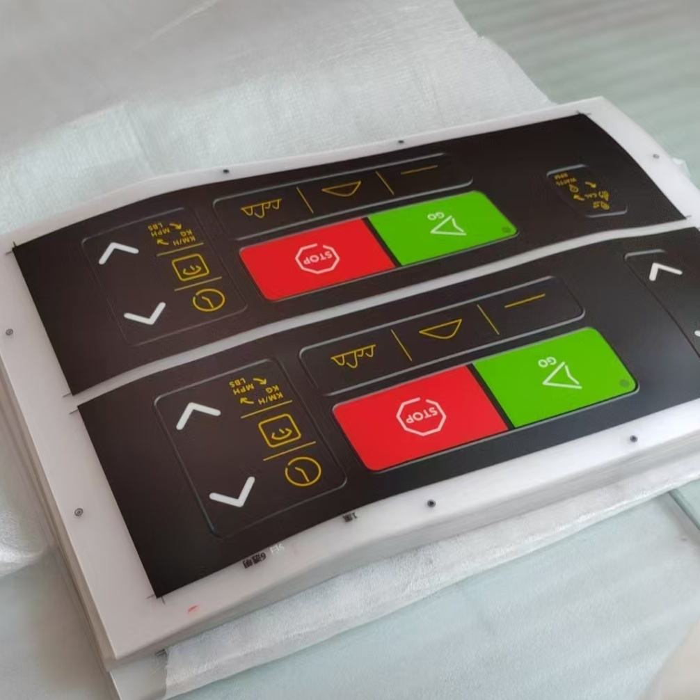 Gym Equipment Control Panel Stickers