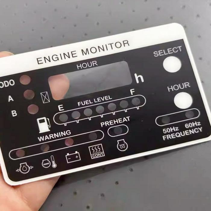 Flexible Control Panel Stickers