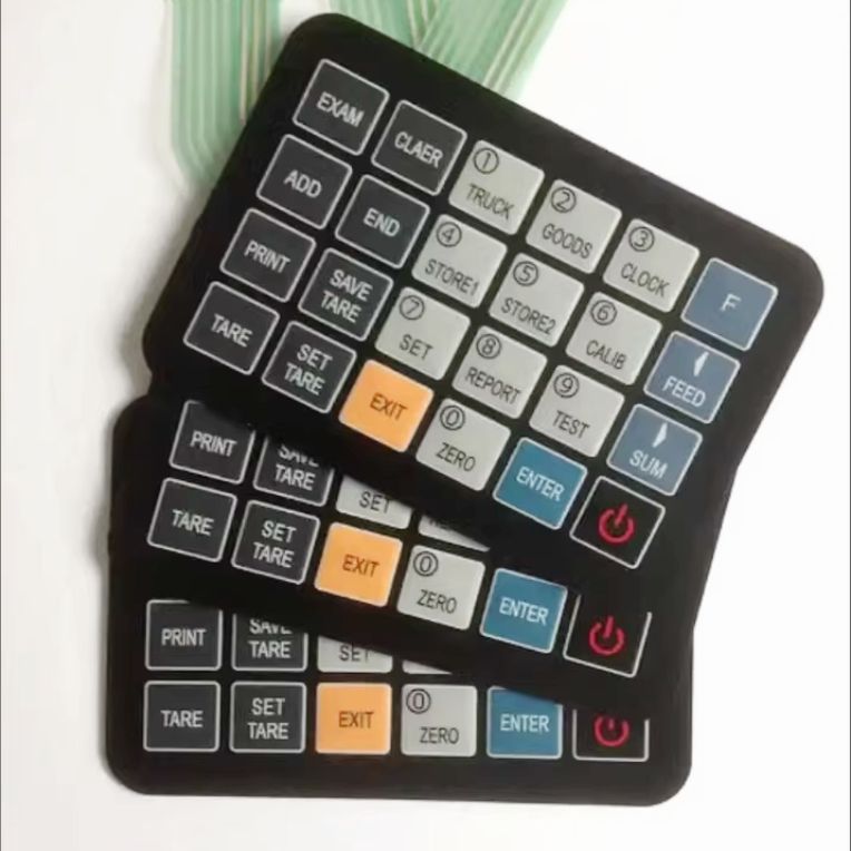 Flexible Control Panel Stickers