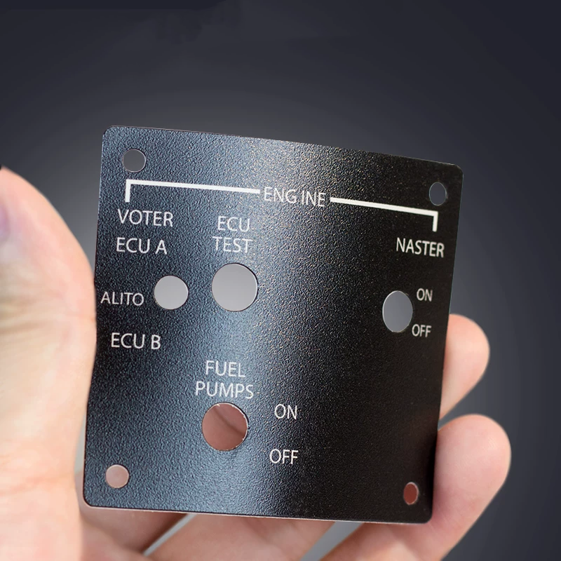 Flexible Control Panel Stickers