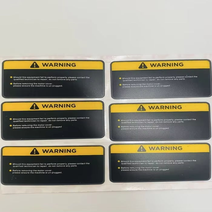 Flexible Control Panel Stickers