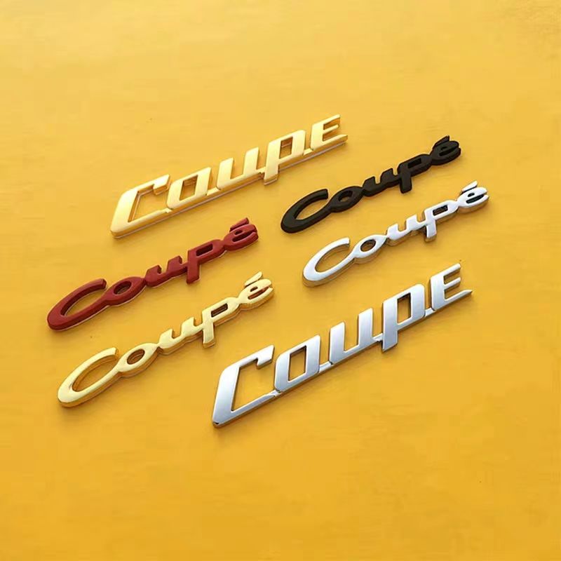 Customized car brand nameplate