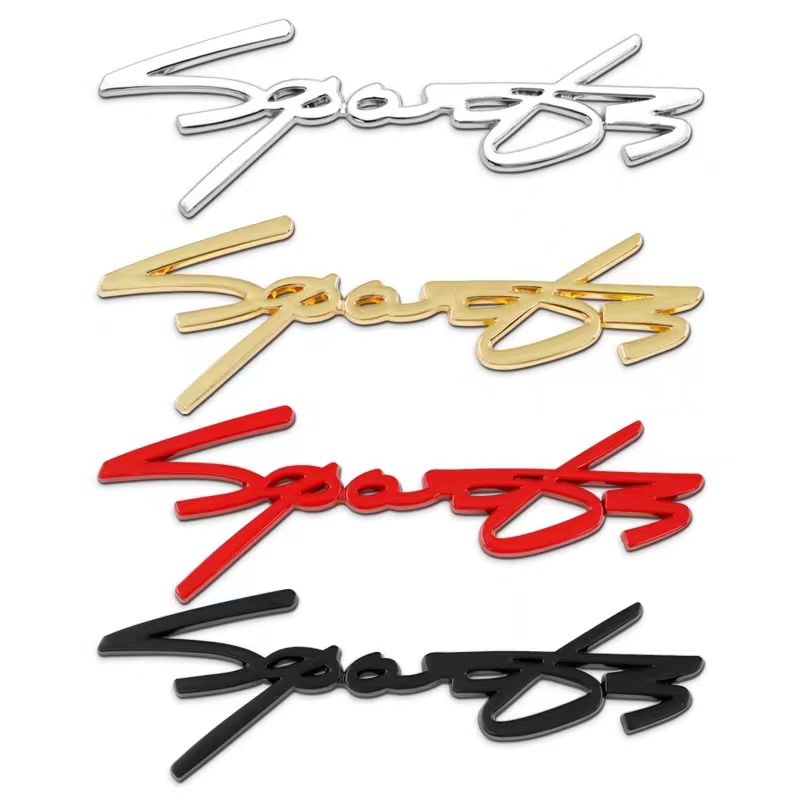 Customized car brand nameplate