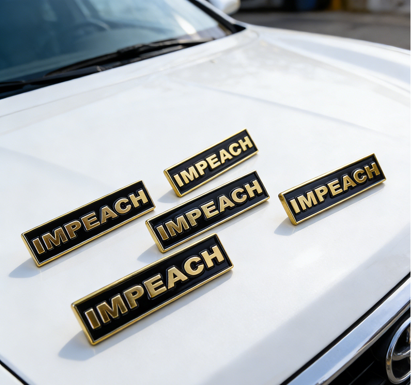 Customized car brand nameplate