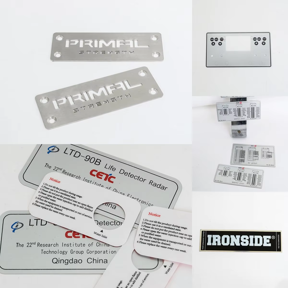 Customized car brand nameplate