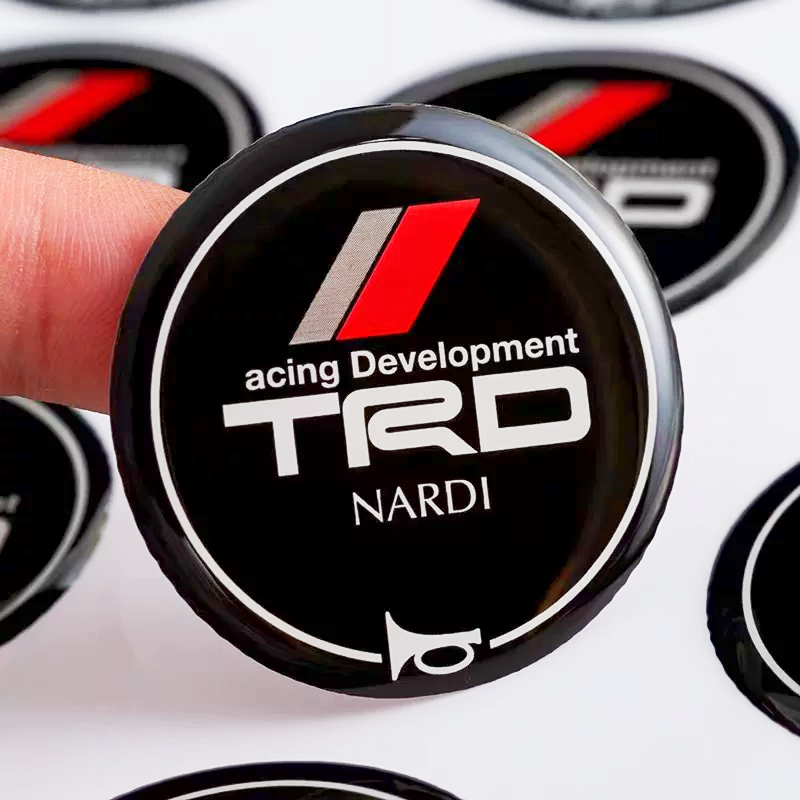 3D Epoxy Dome Logo Stickers