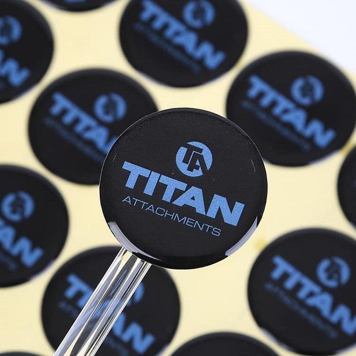 3D Epoxy Dome Logo Stickers