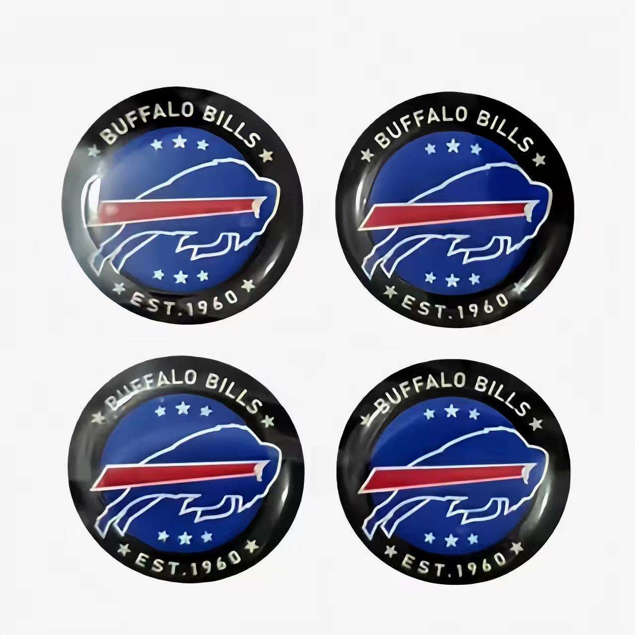 3D Epoxy Dome Logo Stickers