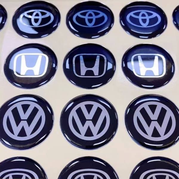 Custom 3D Car Emblem Stickers